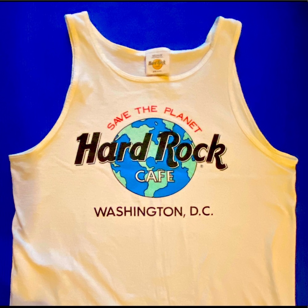 VINTAGE 90s Single Stitches 🎸Hard rock Tank WADC - M 🇺🇸
